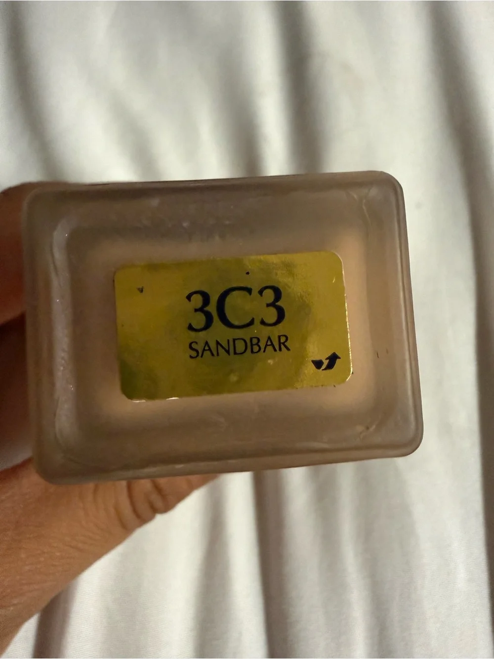 Estee Lauder Double Wear Foundation 3C3 Sandbar - Beige/Rosy-Beige